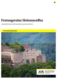 Titelbild des Jahresprogramms für Festungsruine Hohenneuffen Titelbild des Jahresprogramms für Festungsruine Hohenneuffen